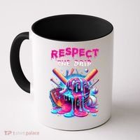 Baseball Drip B.oys Ice Cream Drip Yout.h Respect The Drip Coffee Mug thumb 0
