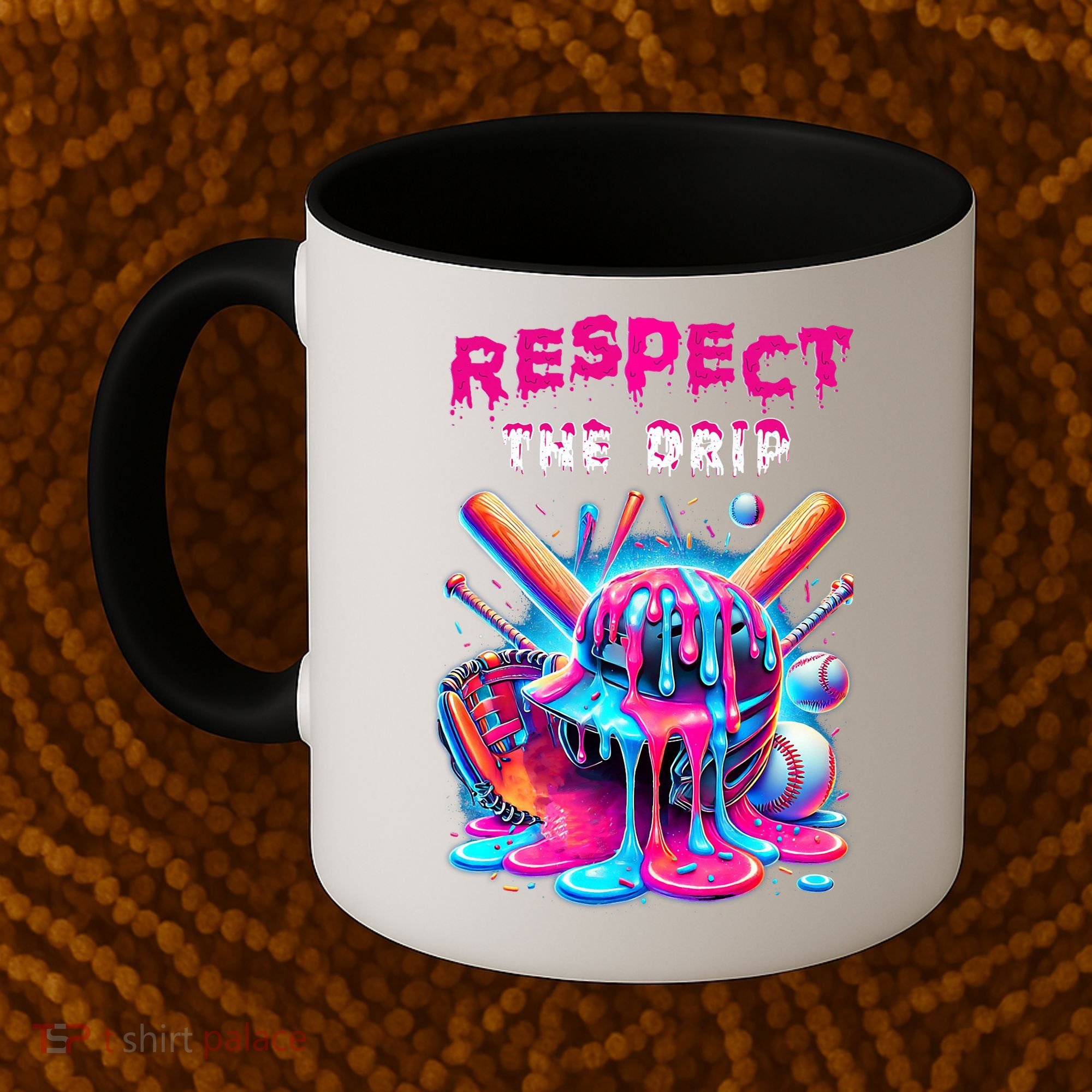Baseball Drip B.oys Ice Cream Drip Yout.h Respect The Drip Coffee Mug