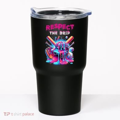 Baseball Drip B.oys Ice Cream Drip Yout.h Respect The Drip Tumbler