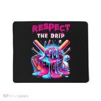 Baseball Drip B.oys Ice Cream Drip Yout.h Respect The Drip Mousepad thumb 0