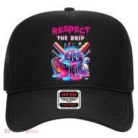 Baseball Drip B.oys Ice Cream Drip Yout.h Respect The Drip Hat thumb 0