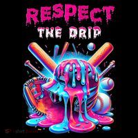 Baseball Drip B.oys Ice Cream Drip Yout.h Respect The Drip Toddler Hoodie thumb 2