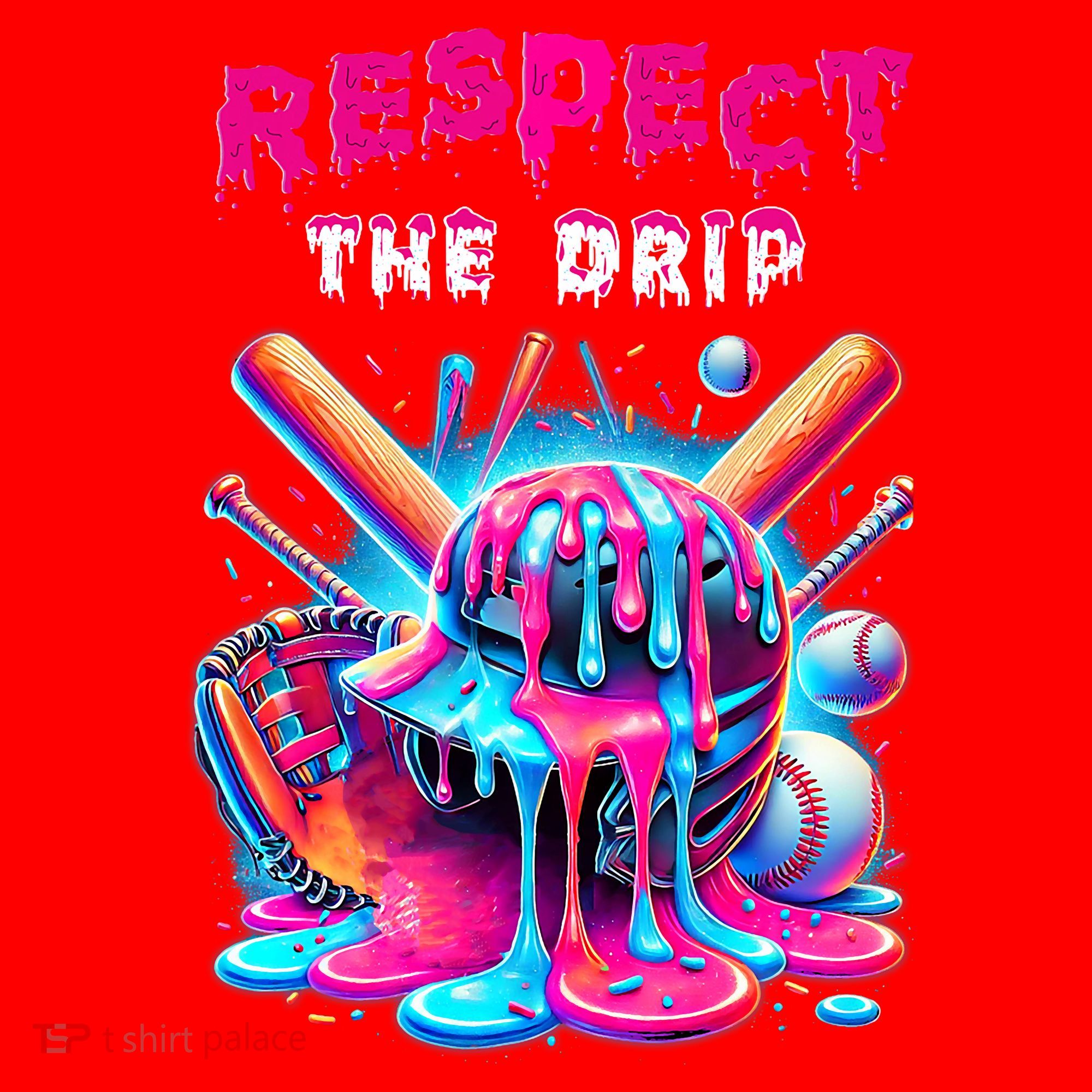 Baseball Drip B.oys Ice Cream Drip Yout.h Respect The Drip Santa Hat