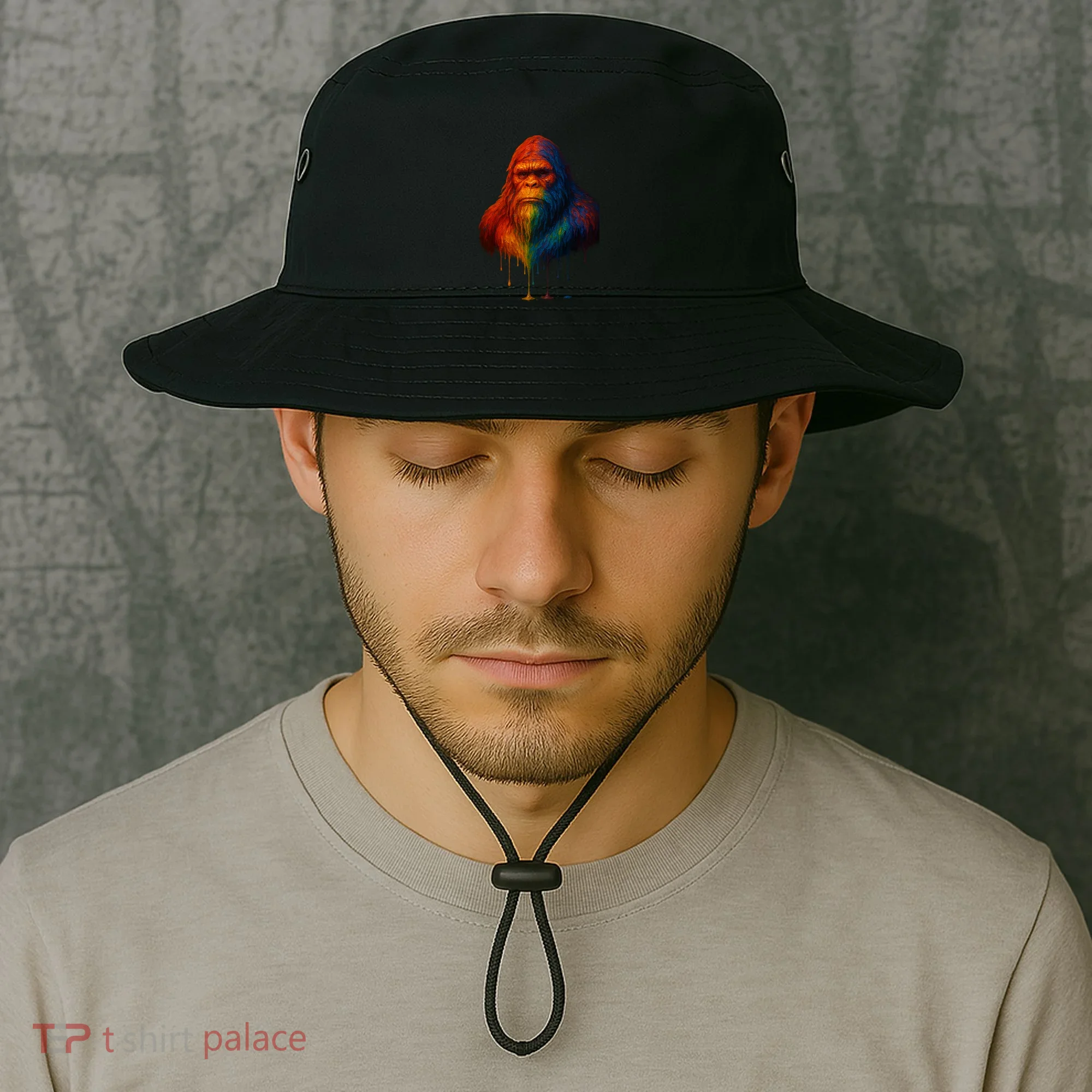 Bigfoot Drip Bucket Hat