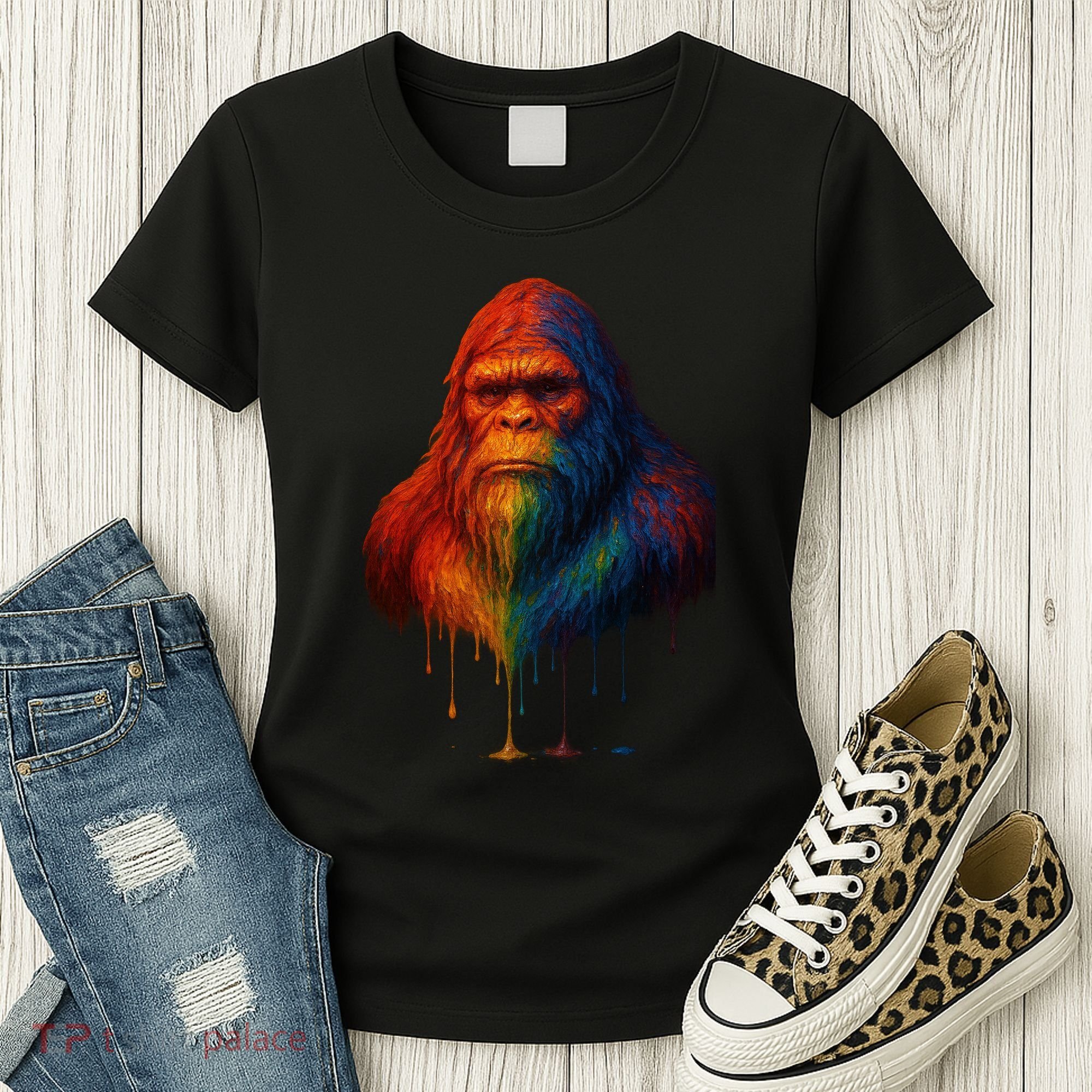 Bigfoot Drip Women's T-Shirt