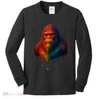 Bigfoot Drip Kids Long Sleeve Shirt thumb 0