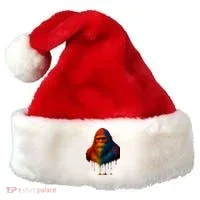 Bigfoot Drip Santa Hat thumb 0