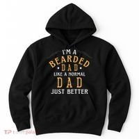Bearded Dad Beard Humor Hoodie thumb 0