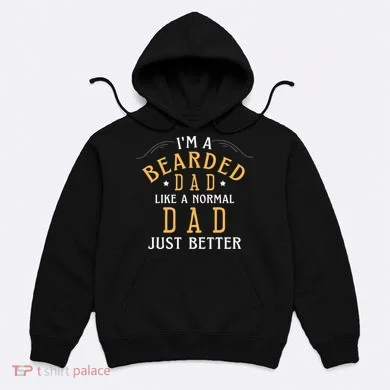 Bearded Dad Beard Humor Hoodie