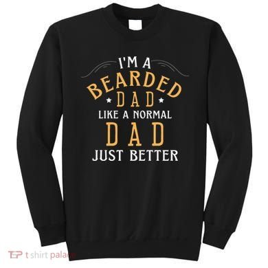 Bearded Dad Beard Humor Sweatshirt