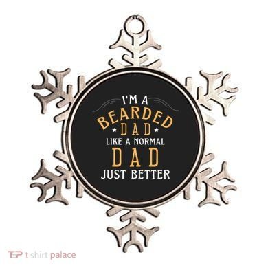 Bearded Dad Beard Humor Ornament