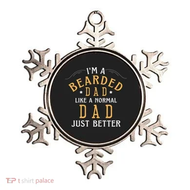 Bearded Dad Beard Humor Ornament