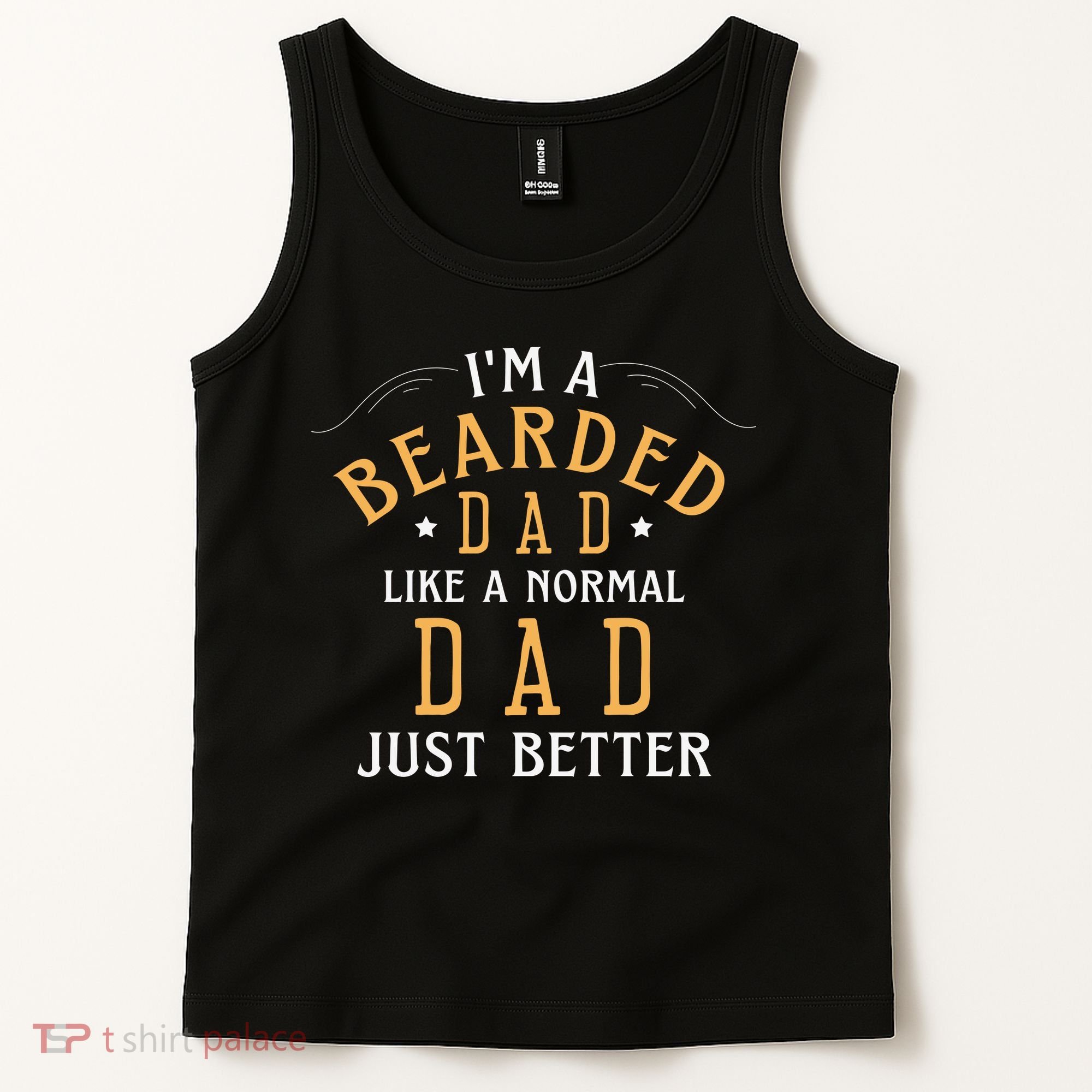 Bearded Dad Beard Humor Tank Top