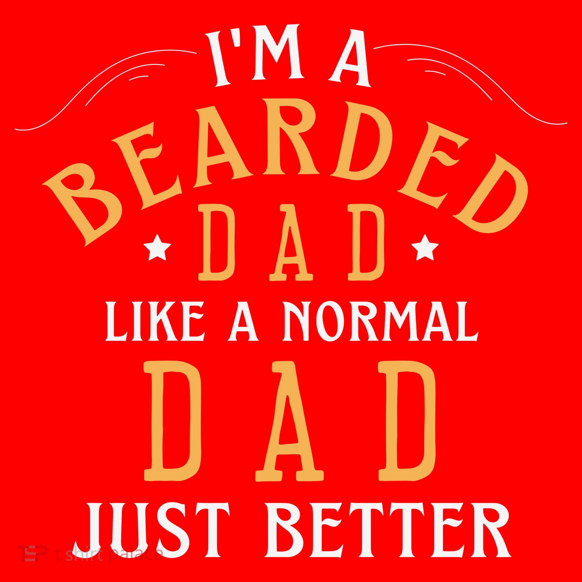 Bearded Dad Beard Humor Santa Hat