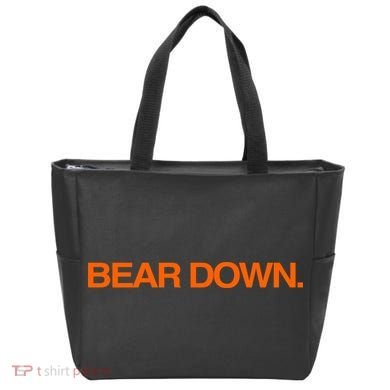 Bear Down Tote Bag