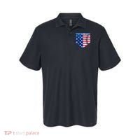 Baseball Drip Boys Ice Cream Patriotic American Flag Polo thumb 0