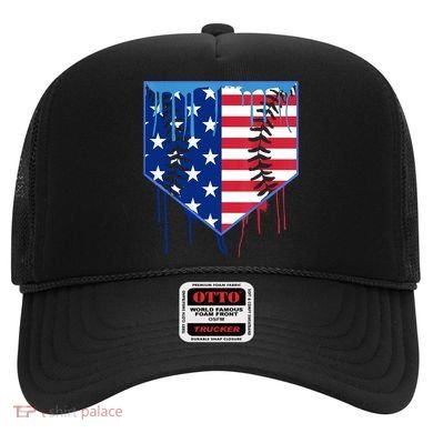 Baseball Drip Boys Ice Cream Patriotic American Flag Hat
