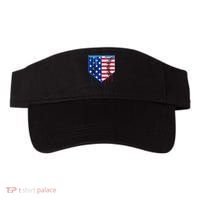 Baseball Drip Boys Ice Cream Patriotic American Flag Visor thumb 0