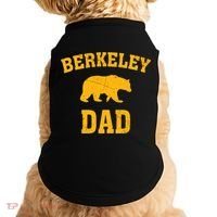 Berkeley Dad Bear Graphic FatherS Day Gift Doggie Tank thumb 0