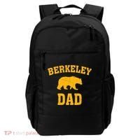 Berkeley Dad Bear Graphic FatherS Day Gift Backpack thumb 0