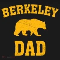Berkeley Dad Bear Graphic FatherS Day Gift Bucket Hat thumb 4