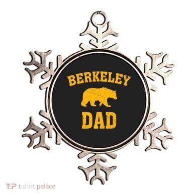 Berkeley Dad Bear Graphic FatherS Day Gift Ornament
