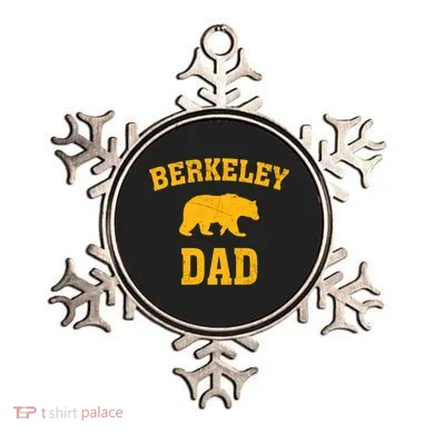 Berkeley Dad Bear Graphic FatherS Day Gift Ornament