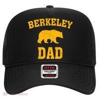 Berkeley Dad Bear Graphic FatherS Day Gift Hat thumb 0