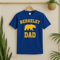 Berkeley Dad Bear Graphic FatherS Day Gift T-Shirt thumb 2