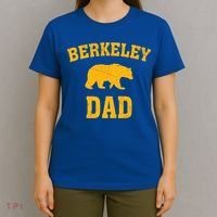 Berkeley Dad Bear Graphic FatherS Day Gift T-Shirt thumb 4