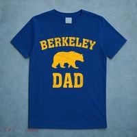 Berkeley Dad Bear Graphic FatherS Day Gift T-Shirt thumb 5