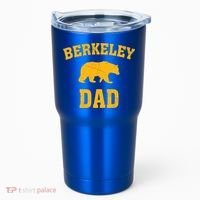 Berkeley Dad Bear Graphic FatherS Day Gift Tumbler thumb 0