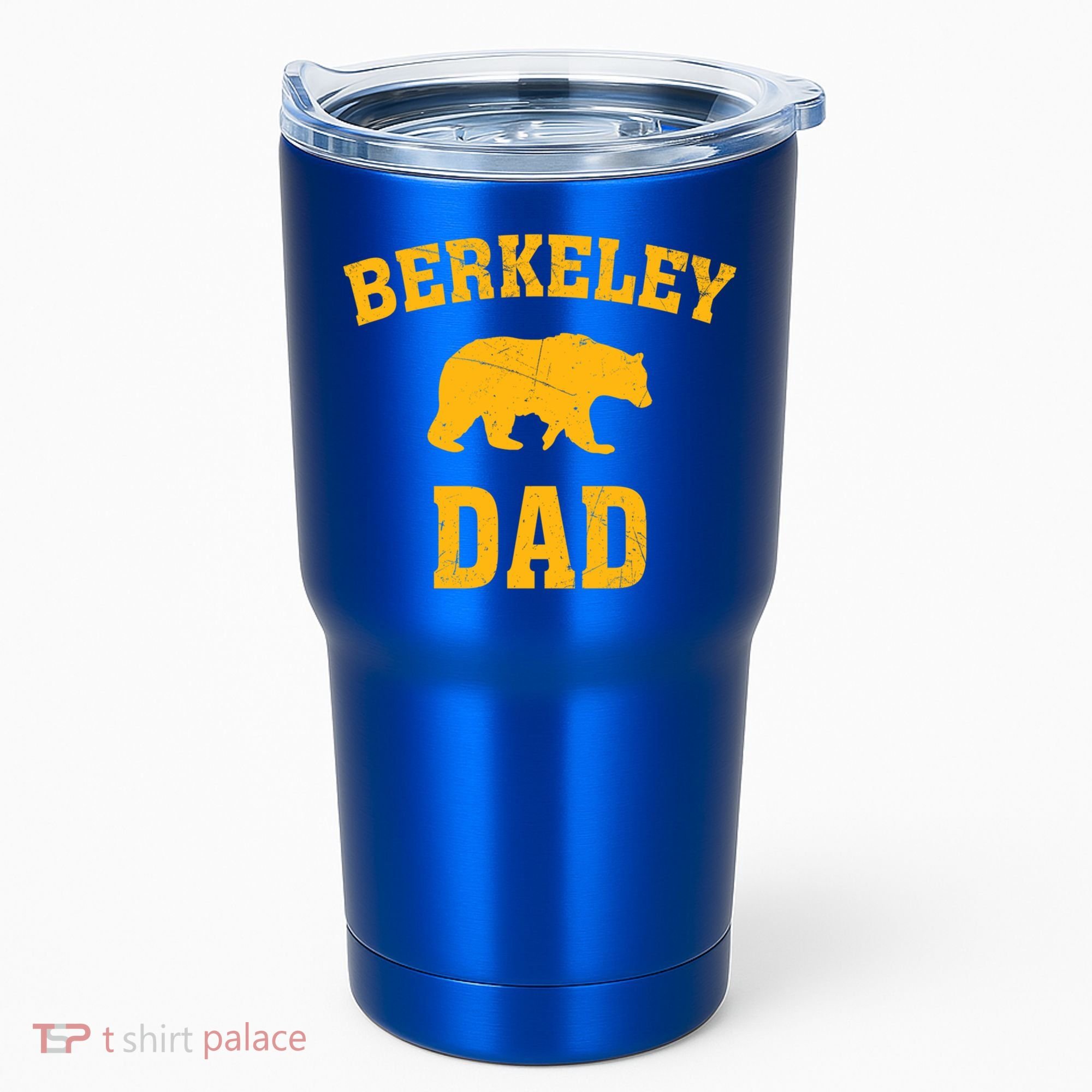 Berkeley Dad Bear Graphic FatherS Day Gift Tumbler