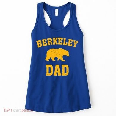 Berkeley Dad Bear Graphic FatherS Day Gift Women's Tank Top