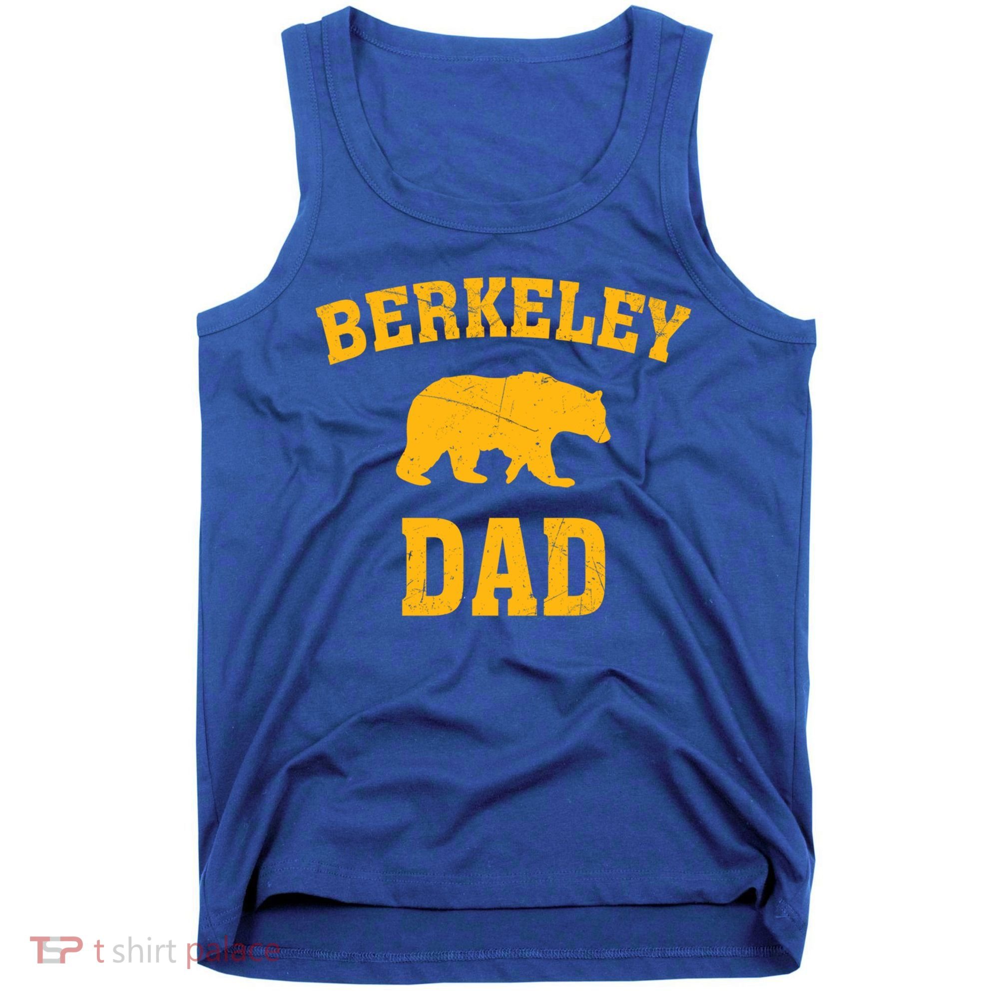 Berkeley Dad Bear Graphic FatherS Day Gift Tank Top