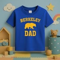 Berkeley Dad Bear Graphic FatherS Day Gift Toddler T-Shirt thumb 3