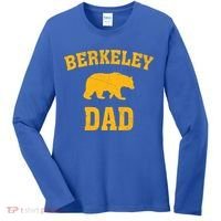 Berkeley Dad Bear Graphic FatherS Day Gift Women's Long Sleeve Shirt thumb 0