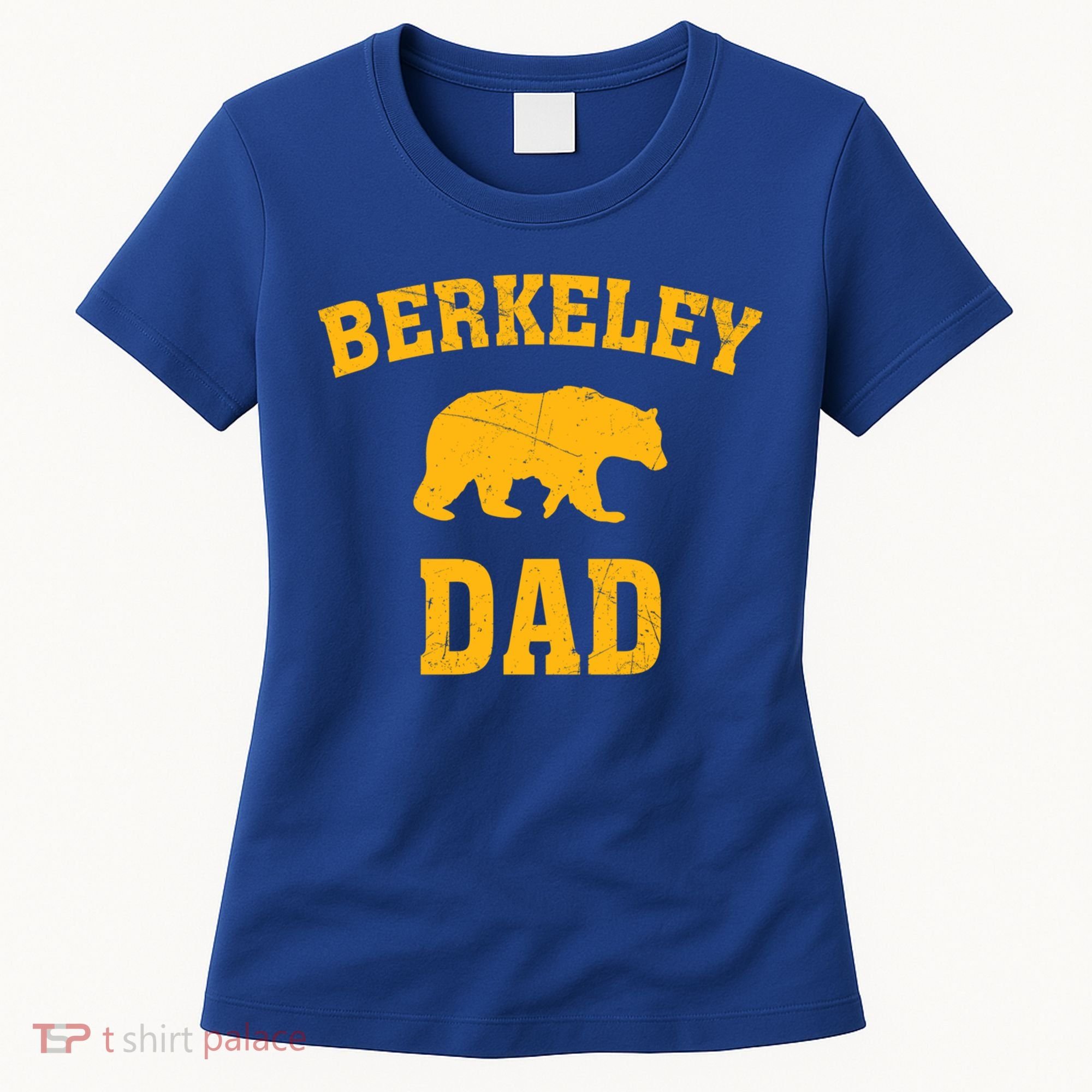 Berkeley Dad Bear Graphic FatherS Day Gift Women's T-Shirt