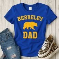 Berkeley Dad Bear Graphic FatherS Day Gift Women's T-Shirt thumb 3