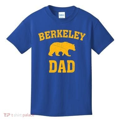 Berkeley Dad Bear Graphic FatherS Day Gift Kids T-Shirt