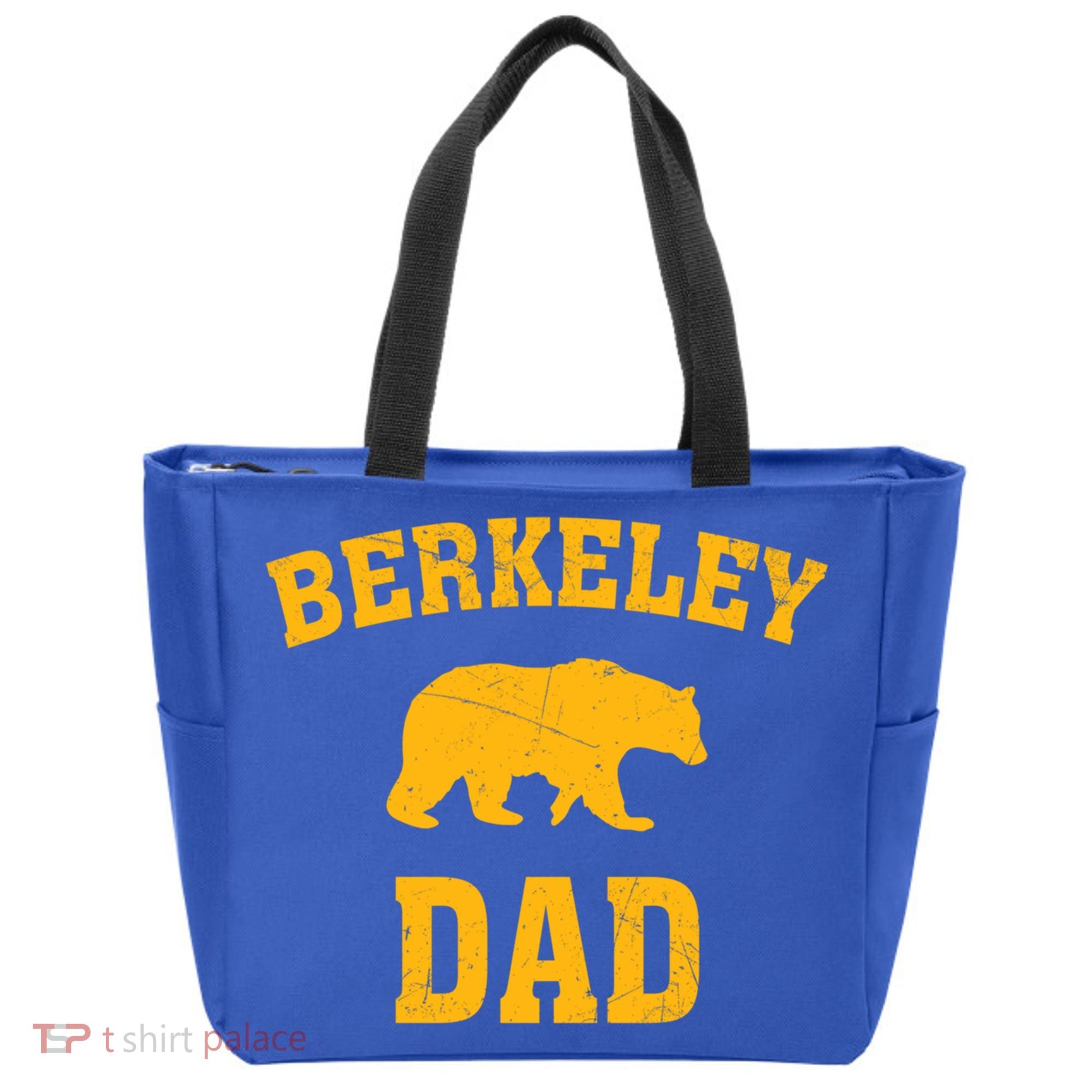 Berkeley Dad Bear Graphic FatherS Day Gift Tote Bag