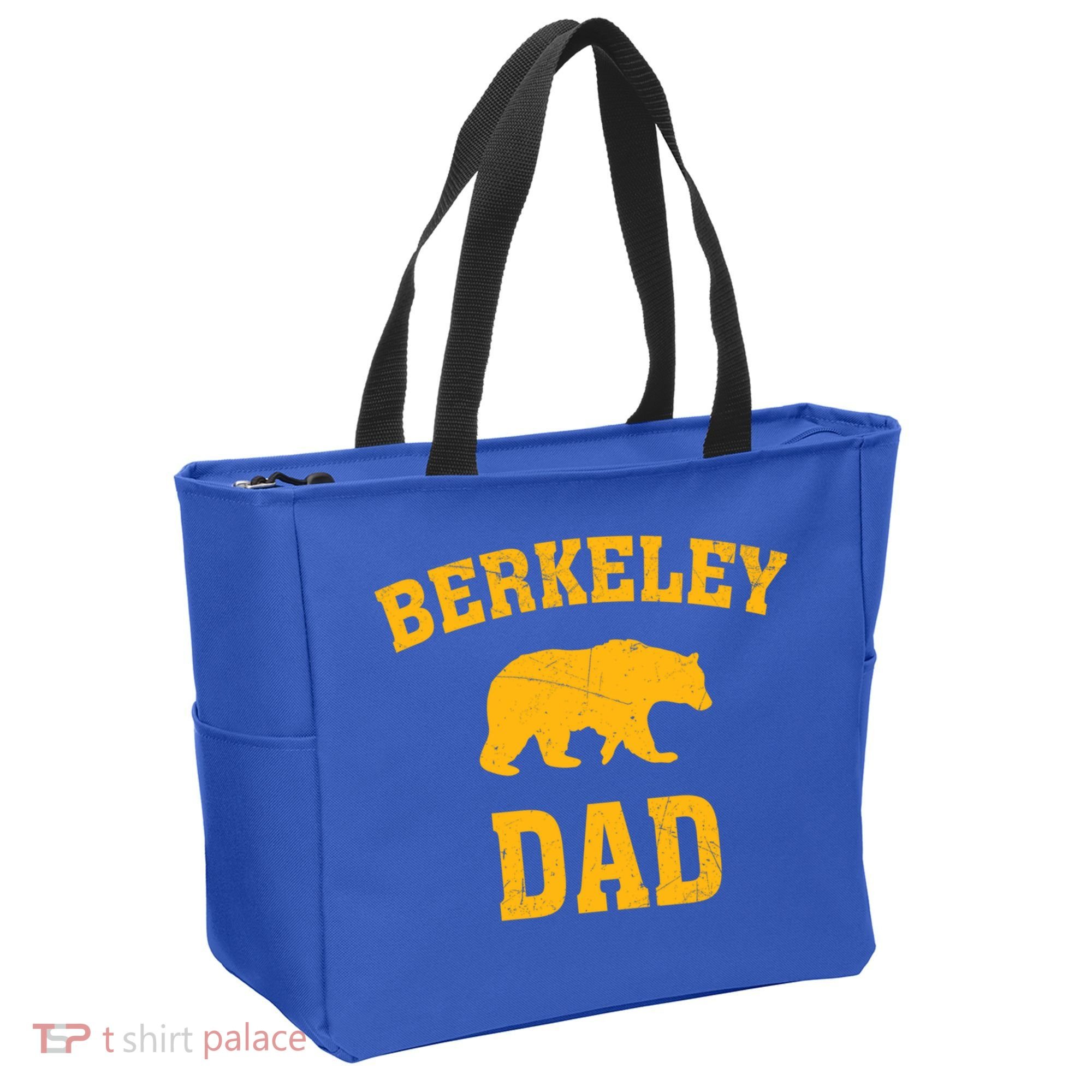 Berkeley Dad Bear Graphic FatherS Day Gift Tote Bag
