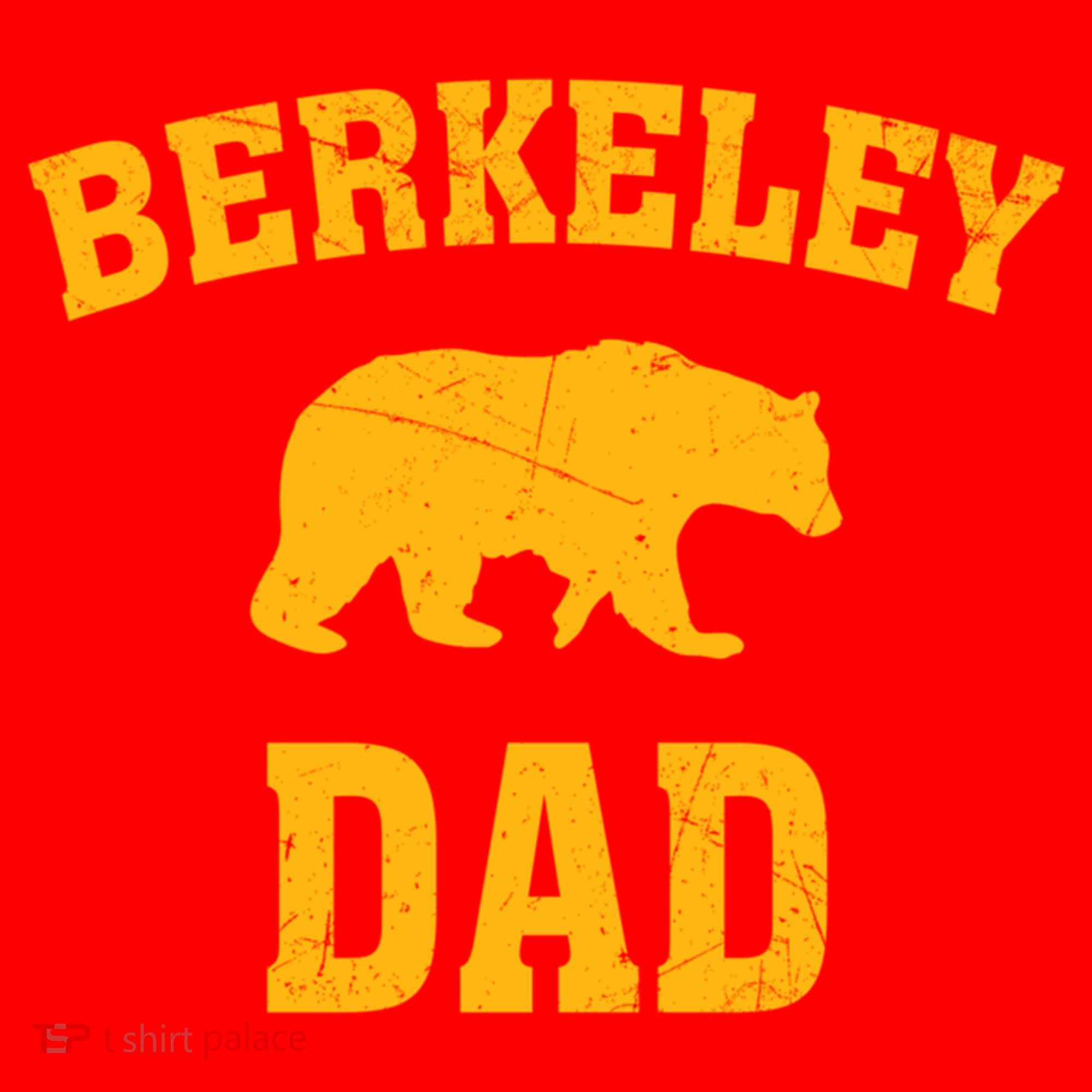 Berkeley Dad Bear Graphic FatherS Day Gift Santa Hat