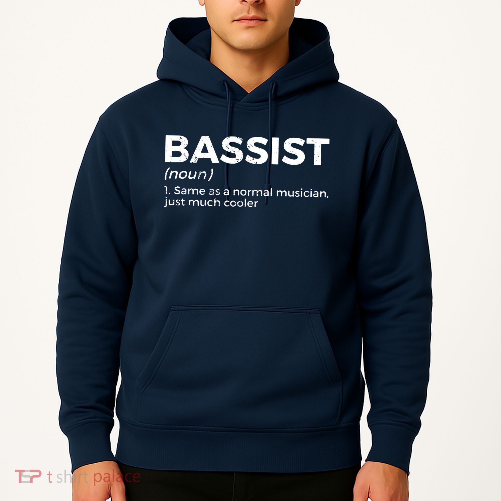 Bassist Definition Bass Player For Musicians Hoodie