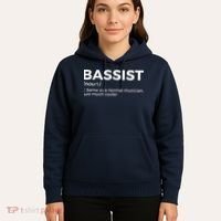 Bassist Definition Bass Player For Musicians Hoodie thumb 5