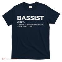 Bassist Definition Bass Player For Musicians T-Shirt thumb 0