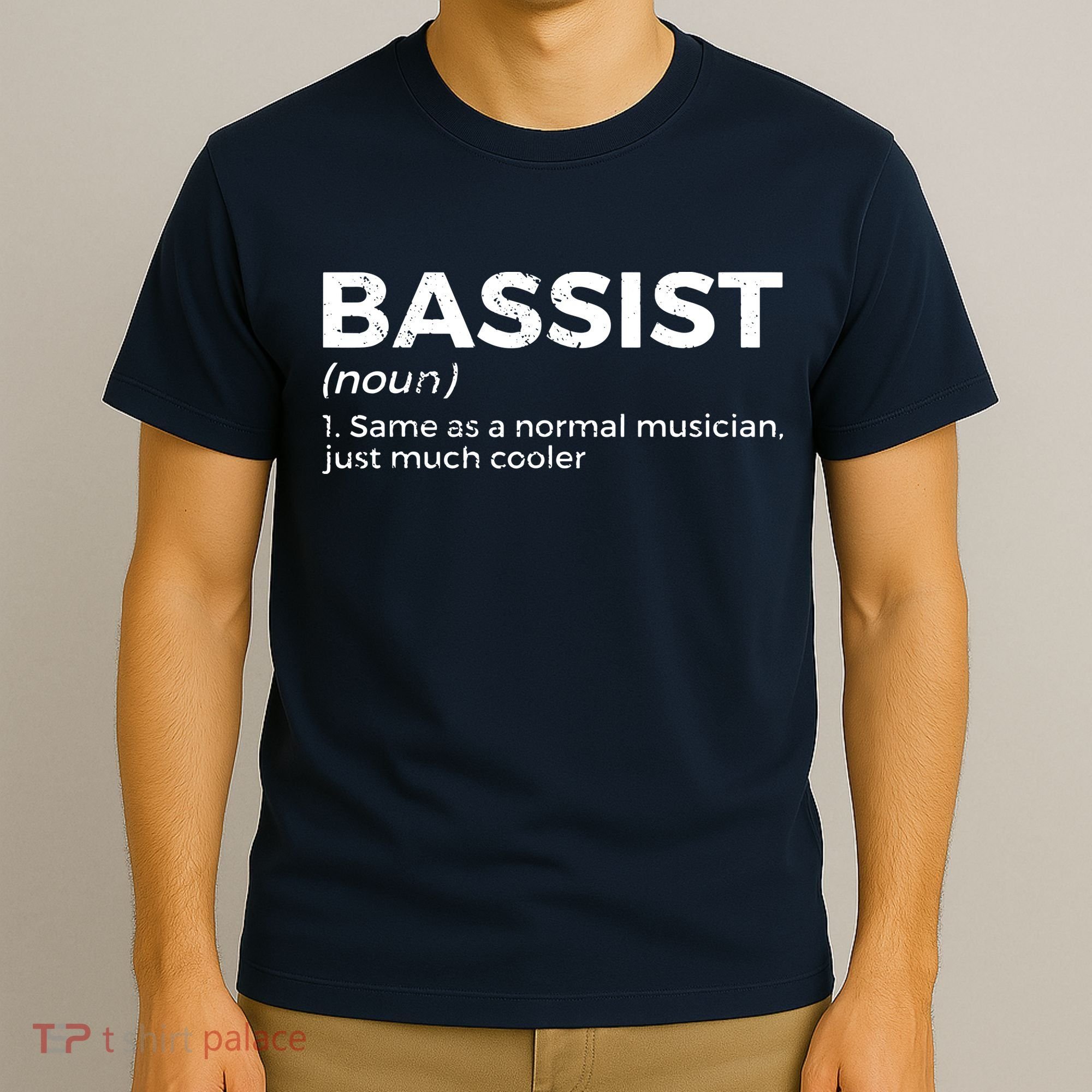 Bassist Definition Bass Player For Musicians T-Shirt
