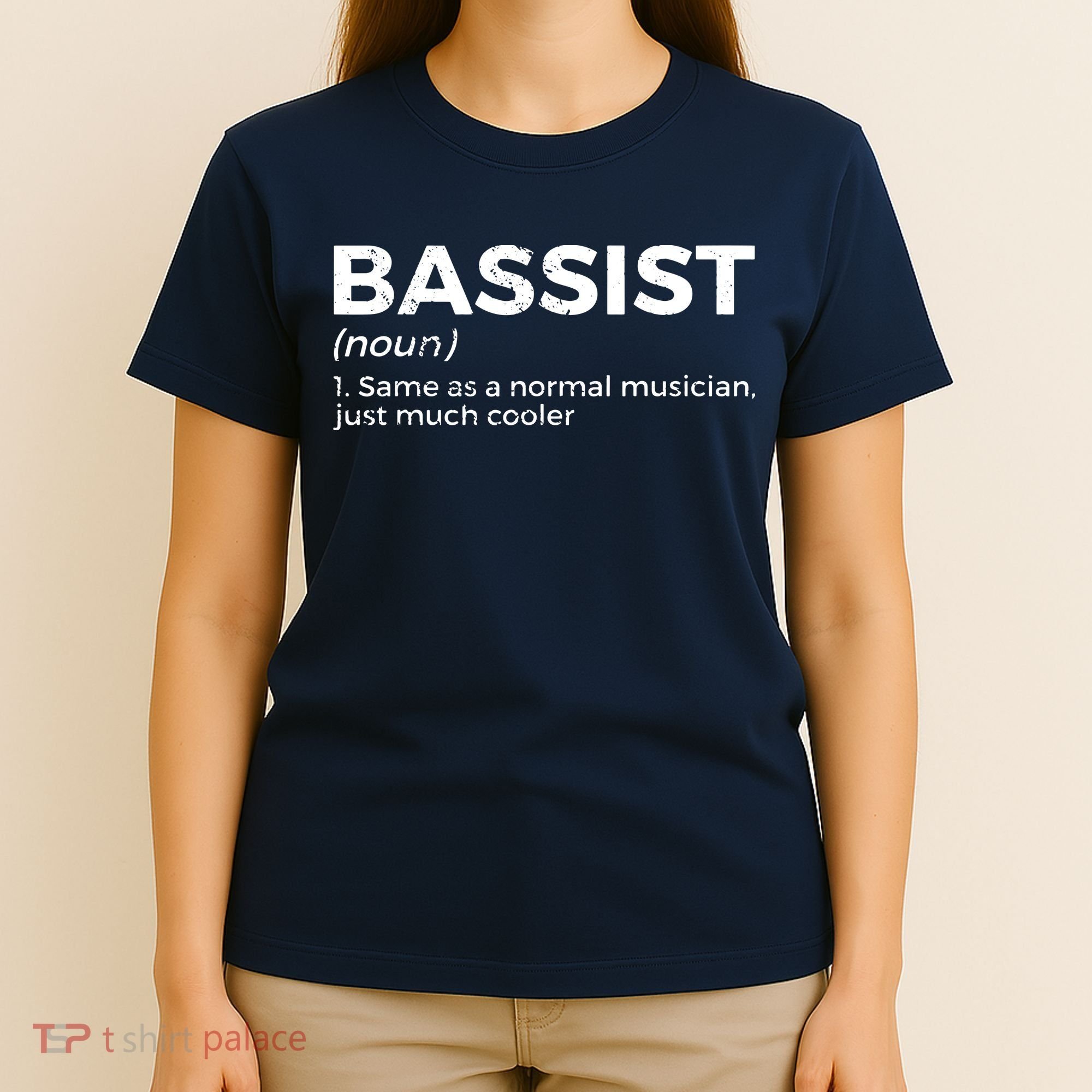 Bassist Definition Bass Player For Musicians T-Shirt
