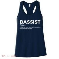 Bassist Definition Bass Player For Musicians Women's Tank Top thumb 0