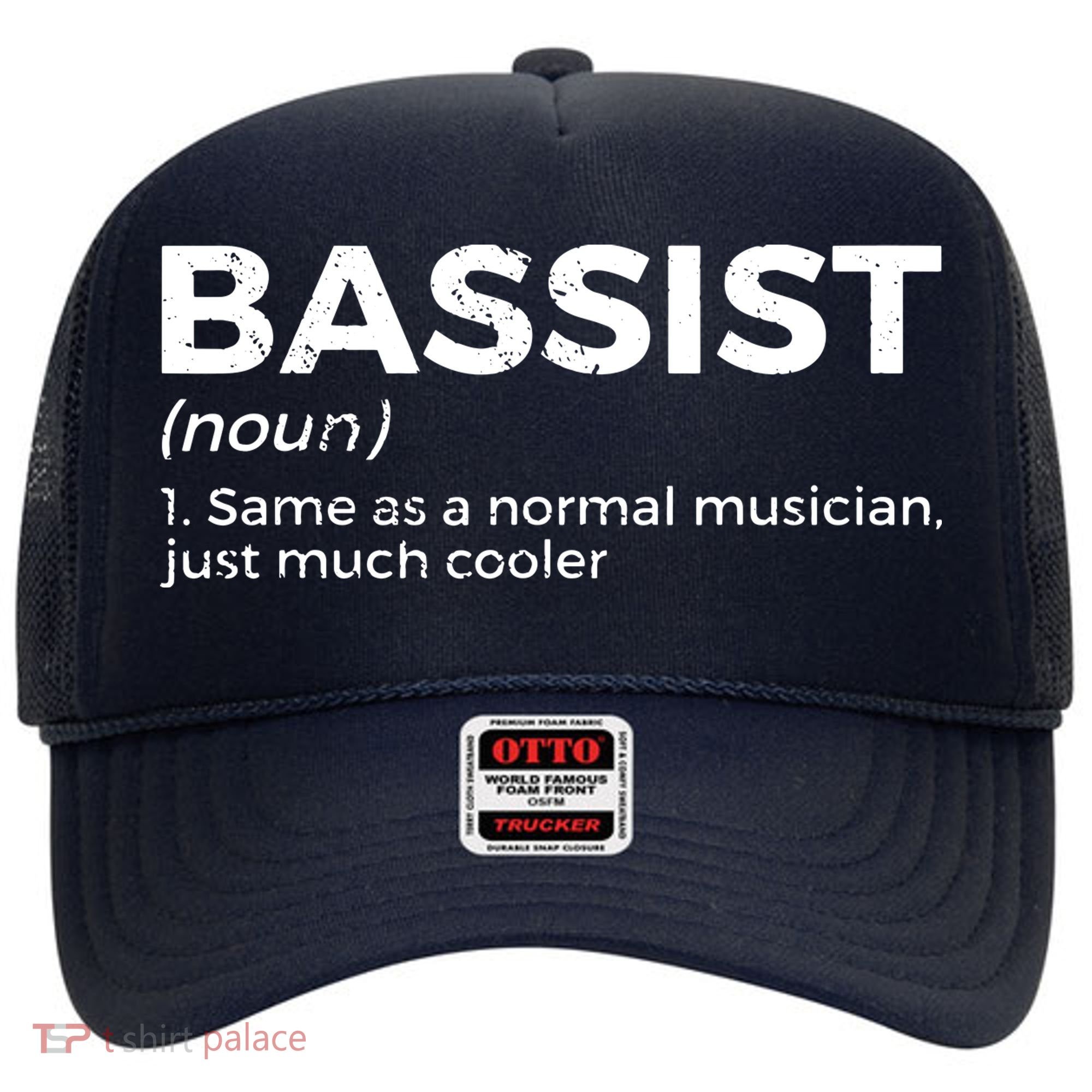 Bassist Definition Bass Player For Musicians Hat